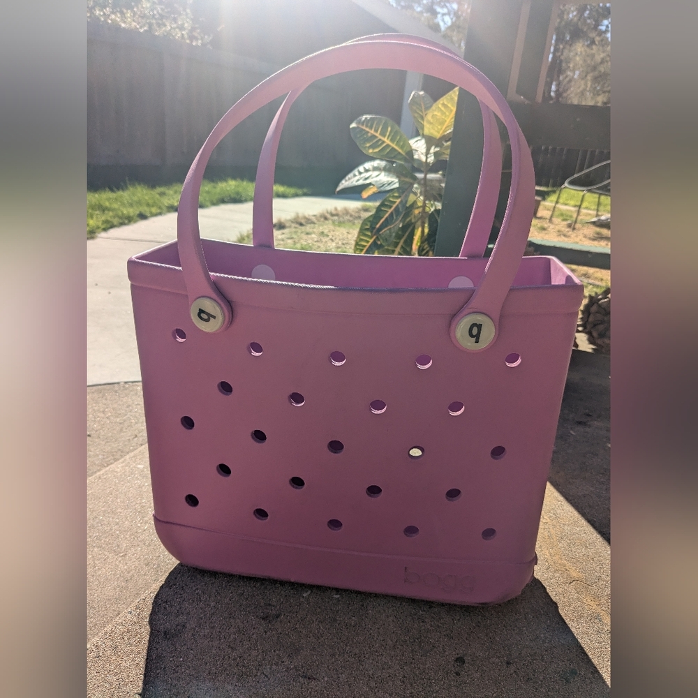 Bogg Original Size Purple Tote Bag
